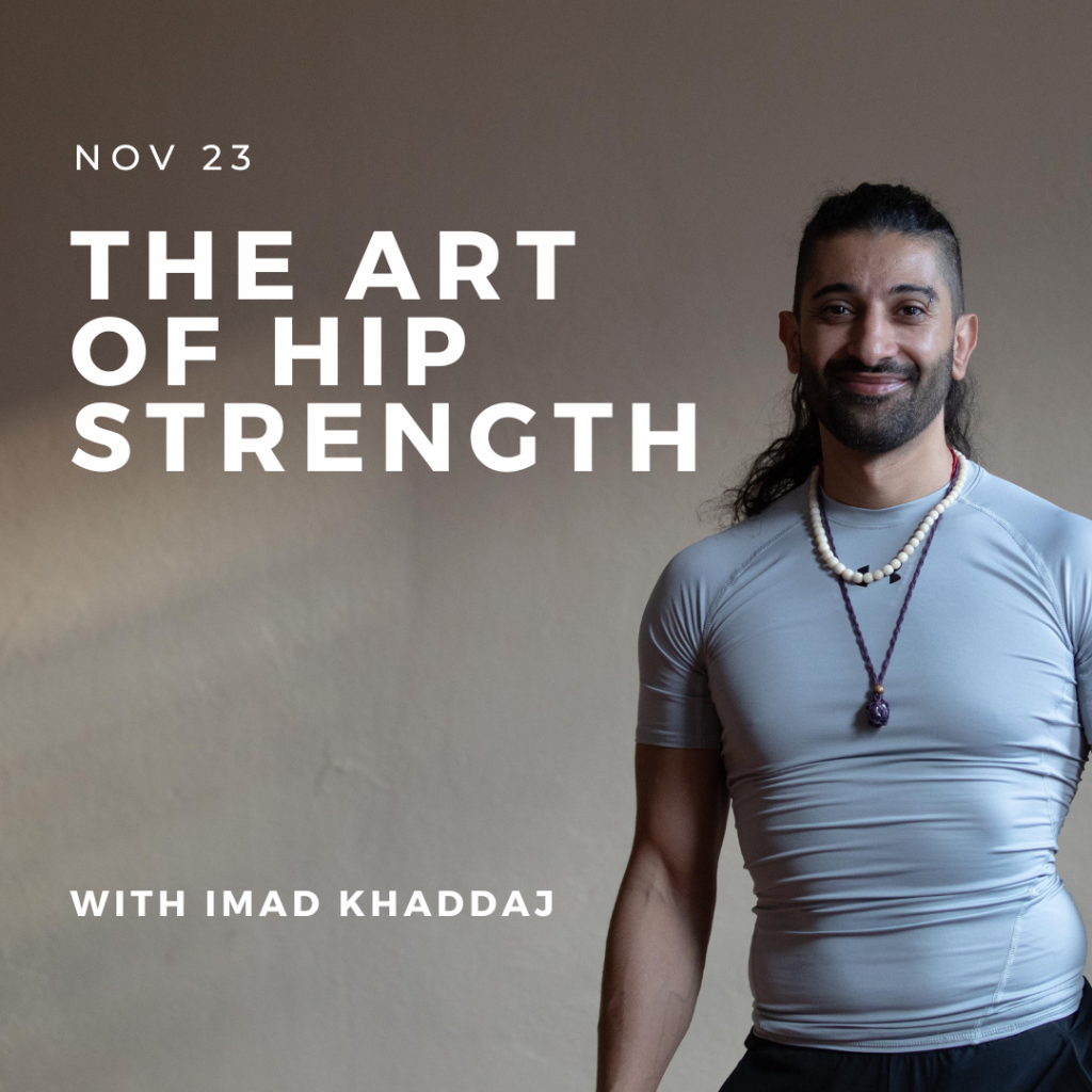 Art of Hip Strength Nov 23 with Imad